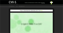 Desktop Screenshot of cvxs.org